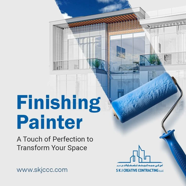 Finishing painter social post